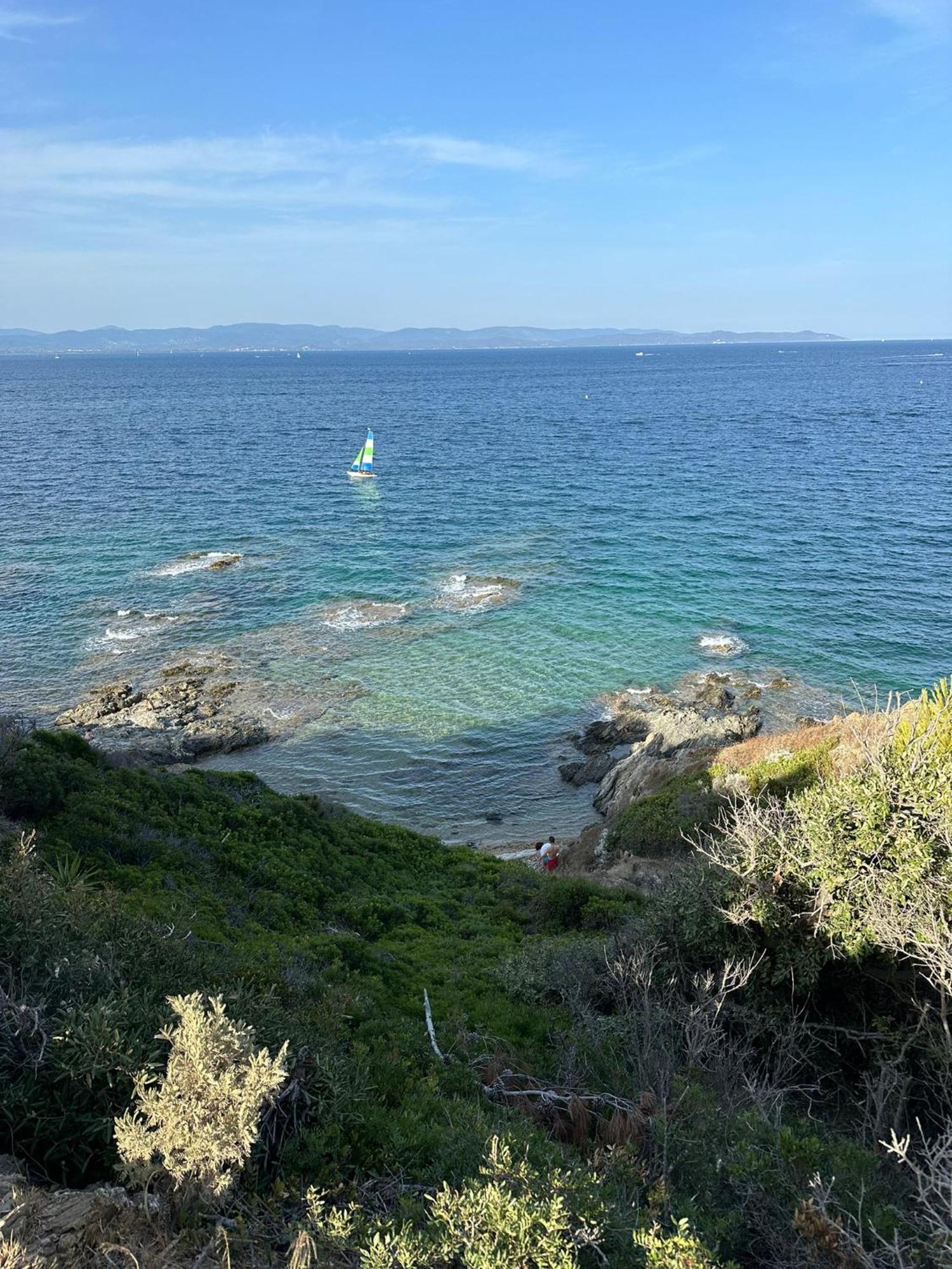L'Instant Plage - Vue Mer - Bord De Plage - La Capte - Cote D'Azur Hyeres Luaran gambar